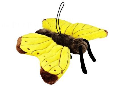 Kuschel Schmetterling gelb